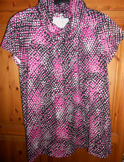 short sleeved top - I'm hoping it's one of those things that looks better off the hanger!