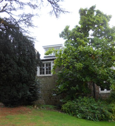 I was slightly separate to the main building