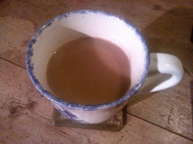 5th February 2014: A cup of tea sort of day