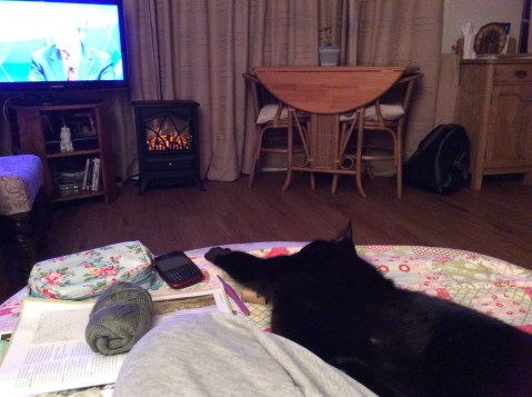 ...intent on Question Time...