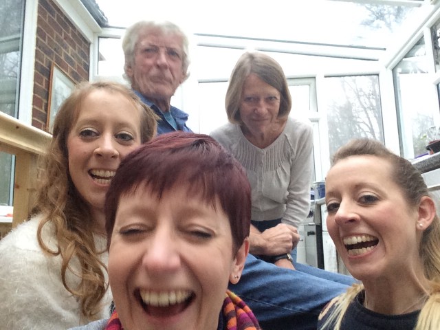 3) Having a family incapable of a selfie