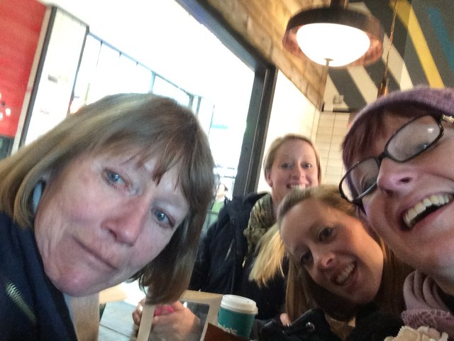 I'm not sure we'll ever manage a normal group photo...