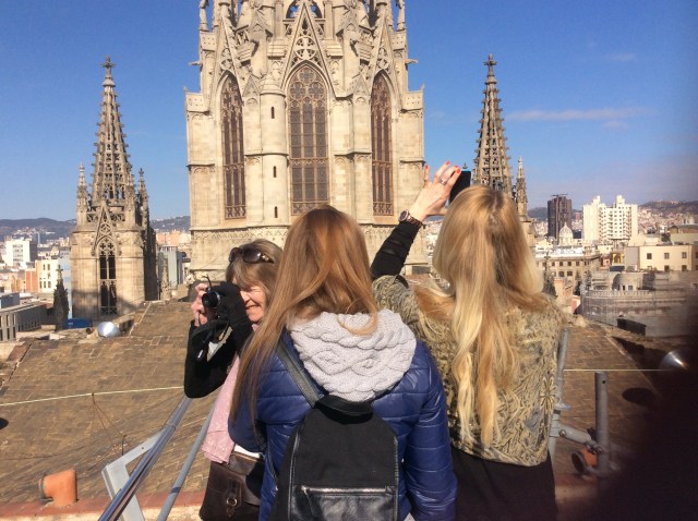 There was much photograph taking