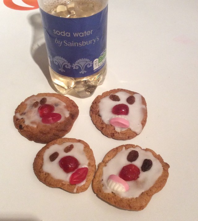 Biscuits and some prose co I was sent home with for my tea :o)