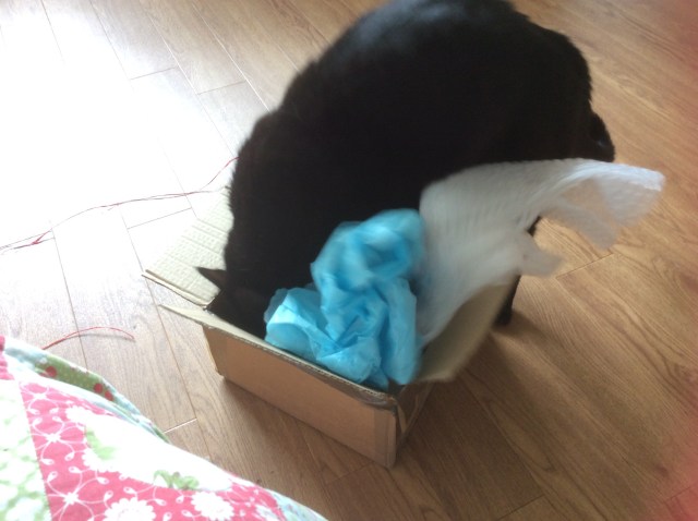 Almost as much as the actual box...