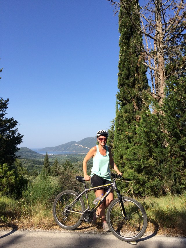 We started at the beach behind me and at this point we weren't half way in to the 20k ride...