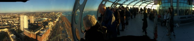 A different view, from the i360